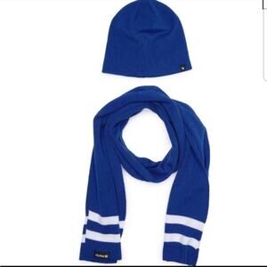 Hurley New Yorker Beanie & Scarf Set One Size Unisex